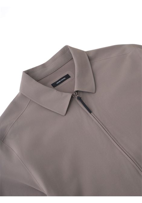 edge lt softshell technical shirt man walnut HIKING PATROL | SS26101WALNUT